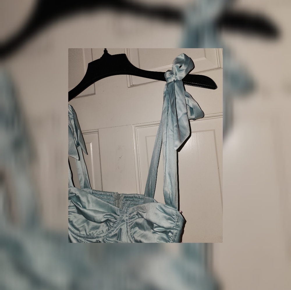 Dolls Kill Holding Court Mini Dress - Mint Green XS NWT - Picture 5 of 11
